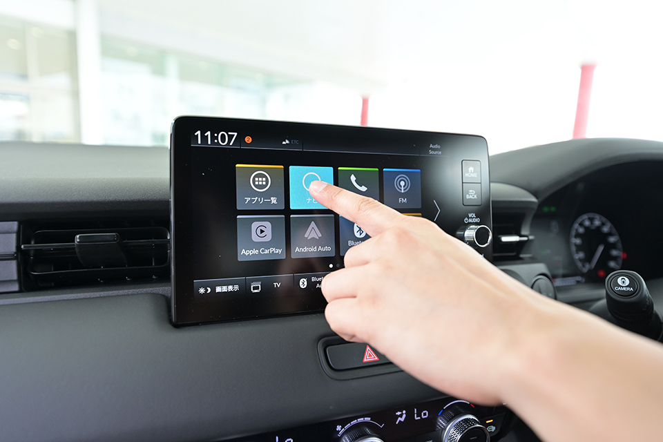 Honda CONNECTのスマートフォン連携イメージ